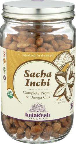 Imlakesh Organics Seeds Sacha Inchi Wld Hrv - 16 Oz (6 Units)