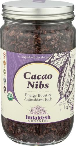 Imlakesh Organics Nibs Cacao Organic - 16 Oz (6 Units)