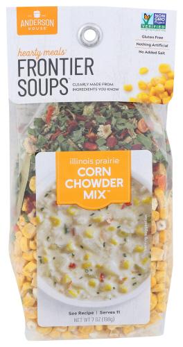 Frontier Soup Soup Mix Chwdr Corn Illns Prai - 7 Oz (8 Units)