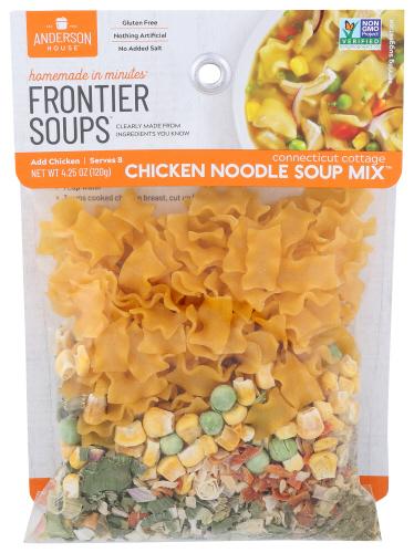 Frontier Soup Soup Mix Chicken Ndl Cnnctct Cott - 4.25 Oz (8 Units)