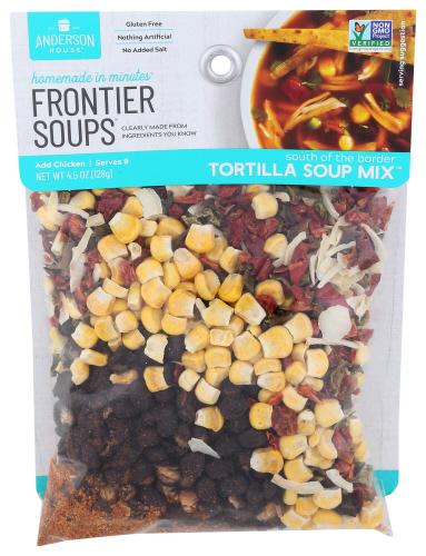 Frontier Soup Soup Mix Tortilla Sth Of Brdr - 4.5 Oz (8 Units)