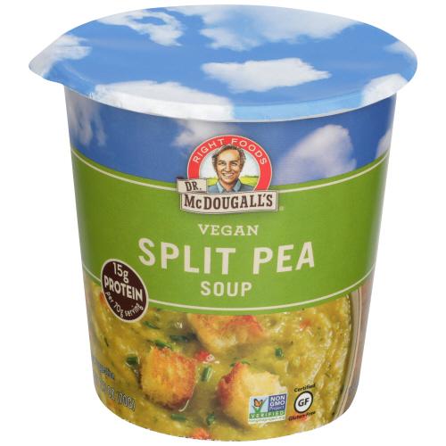 Dr Mcdougalls Soup Bgcup Split Pea Barley - 2.5 Oz (6 Units)