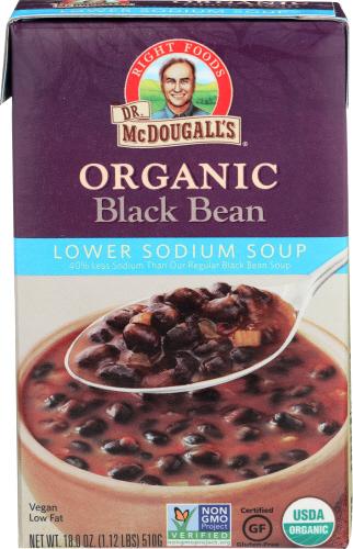 Dr Mcdougalls Soup Blk Bean Ls - 18 Oz (6 Units)