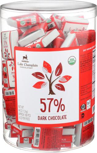 Lake Champlain Choc Chocolate Sqr Drk Cocoa 106Pc - 0.4 Oz (1 Units)