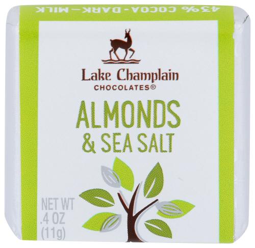 Lake Champlain Choc Chocolate Sqr Milk Ss Alm 106Pc - 0.4 Oz (1 Units)