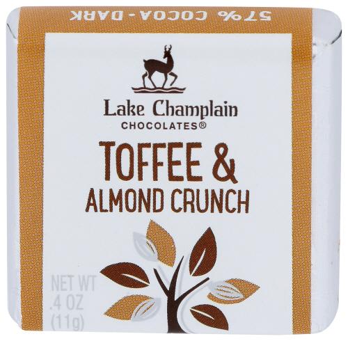 Lake Champlain Choc Chocolate Sqr Tffe Almond 106Pc - 0.4 Oz (1 Units)