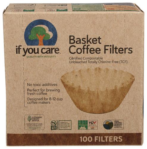 If You Care Coffee Filter Basket 8In - 100 Pc (12 Units)