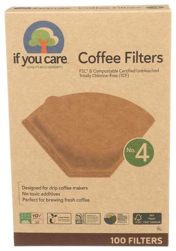 If You Care Coffee Filter No4 - 100 Pc (12 Units)
