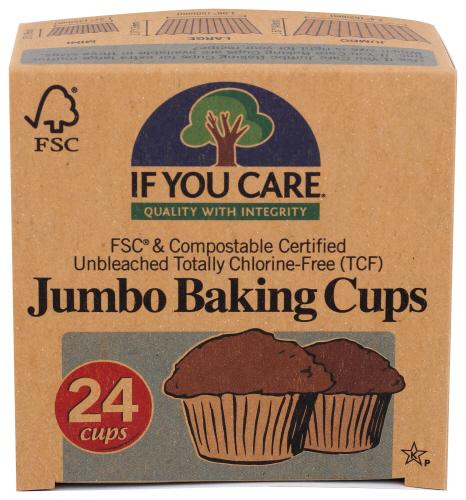 If You Care Baking Cup Jumbo - 24 Pc (24 Units)