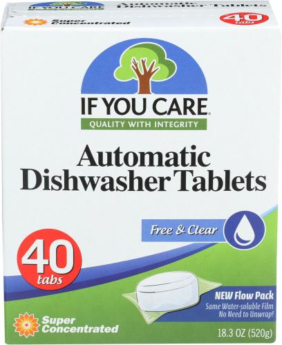 If You Care Dishwasher Dtrgnt - 40 Tb (8 Units)