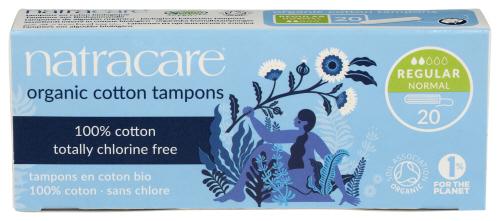 Natracare Tampon Reg Non App - 20 Pc (3 Units)