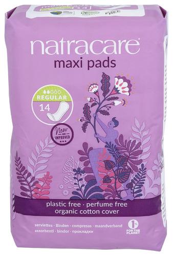 Natracare Pads Regular Maxi - 14 Pc (3 Units)