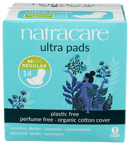 Natracare Pads Ultra Reg & Wings - 14 Pc (3 Units)