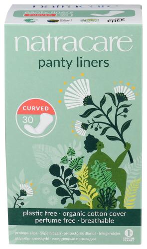 Natracare Panty Liner Curved - 30 Pc (4 Units)