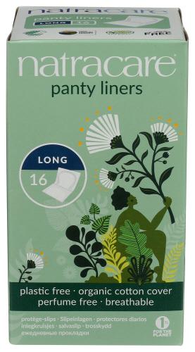 Natracare Panty Liners Long - 16 Ea (5 Units)