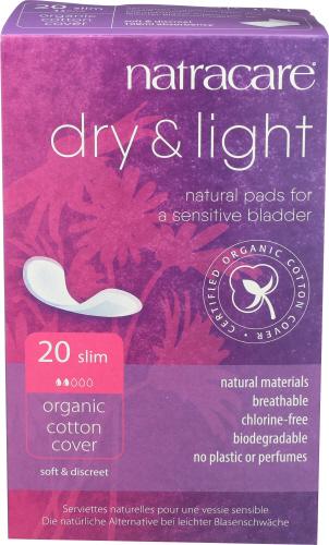Natracare Pads Incontinence Dry Lt - 20 Pc (1 Units)