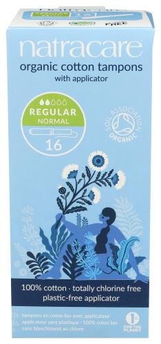 Natracare Tampon Reg W App - 16 Pc (3 Units)