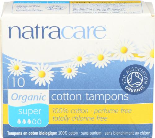 Natracare Tampon Sup Non App - 10 Pc (1 Units)