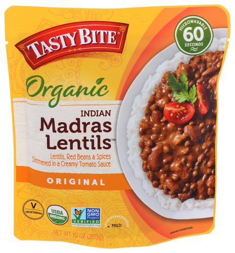 Tasty Bite Entree Madras Lentil - 10 Oz (6 Units)
