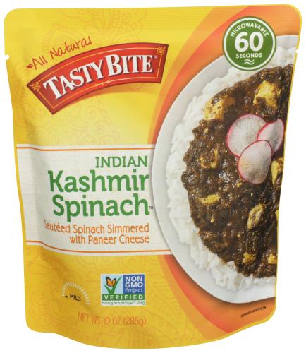 Tasty Bite Entree Spinach Paneer - 10 Oz (6 Units)