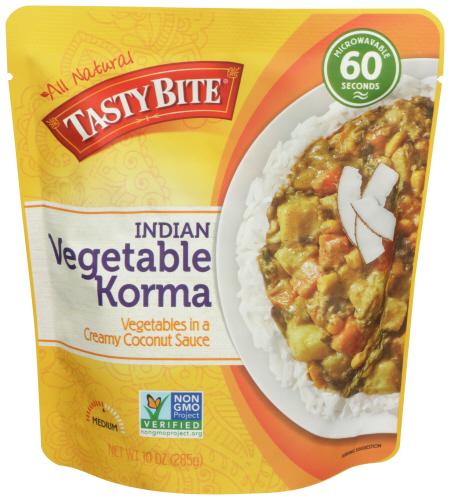 Tasty Bite Entree Korma Vegtbl - 10 Oz (6 Units)