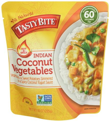 Tasty Bite Entree Pouch Coconut Veg - 10 Oz (6 Units)