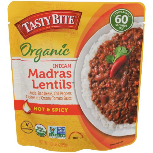 Tasty Bite Entree Lntls Mdras Ht Space - 10 Oz (6 Units)