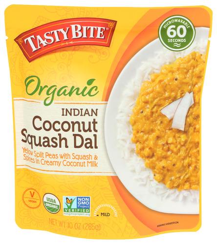 Tasty Bite Coconut Squash Dal Entree - 10 Oz (6 Units)