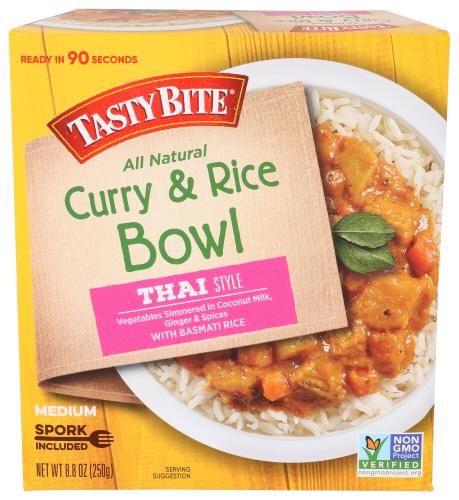 Tasty Bite Bowl Curry Rice - 8.8 Oz (6 Units)