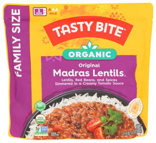 Tasty Bite Lentils Madras Family Size - 17.7 Oz (6 Units)