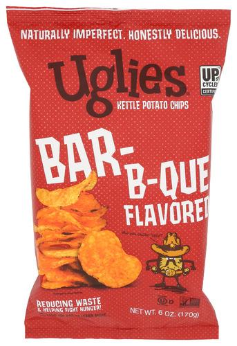Uglies Chip Kettle Bbq - 6 Oz (12 Units)
