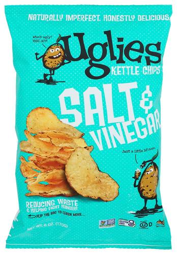 Uglies Chip Kettle Salt & Vinegar - 6 Oz (12 Units)