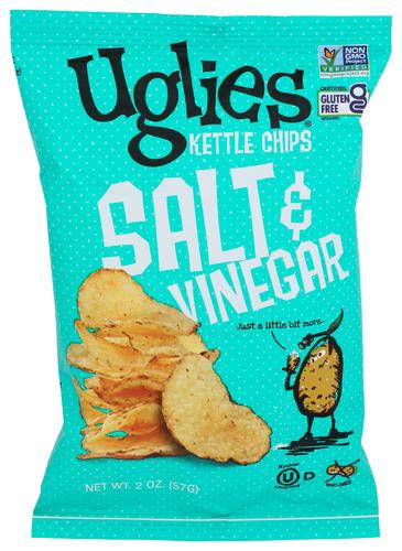 Uglies Chips Salt And Vinegar - 2 Oz (24 Units)