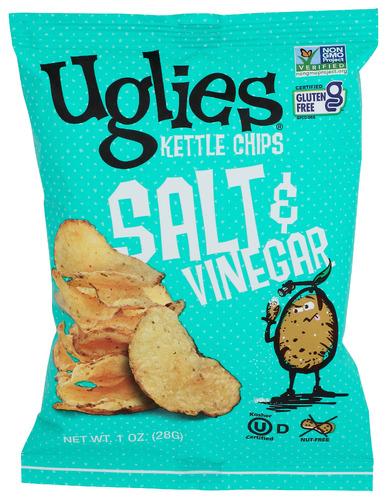 Uglies Chips Salt And Vinegar - 1 Oz (32 Units)