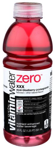 Vitamin Water Water Zero Xxx Acai - 20 Fo (12 Units)
