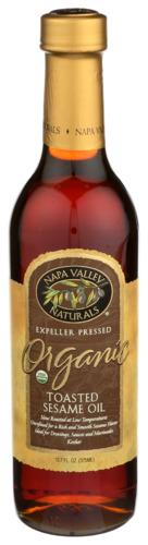 Napa Valley Naturals Oil Sesame Tstd Unrefnd - 12.7 Fo (12 Units)