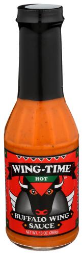 Wing Time Sauce Wing Buffalo Hot - 13 Oz (6 Units)