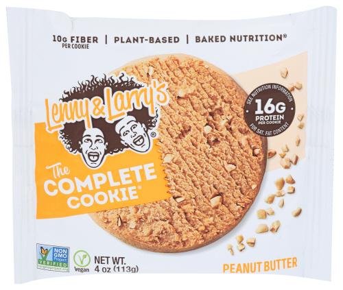 Lenny & Larrys Cookie Peanut Butter Comp - 4 Oz (12 Units)