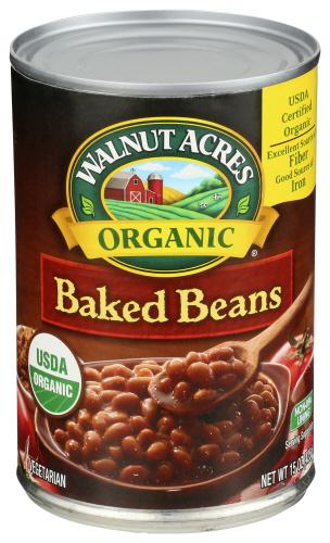 Walnut Acres Bean Baked Organic - 15 Oz (12 Units)