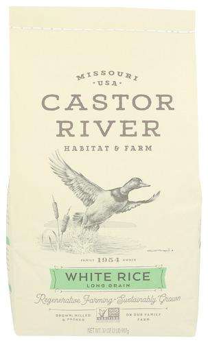 Castor River Farms Rice White Long Grain - 32 Oz (6 Units)