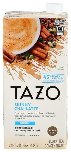 Tazo Tea Conc Skinny Latte - 32 Oz (6 Units)