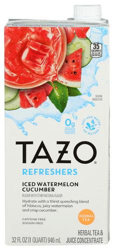 Tazo Tea Conc Watermln Cucumbe - 32 Oz (6 Units)