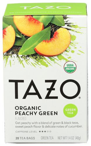 Tazo Tea Bag Peach Green Organic - 20 Bg (6 Units)