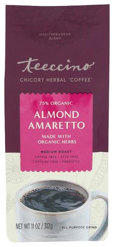 Teeccino Coffee Alt Almd Amrt Organic - 11 Oz (6 Units)