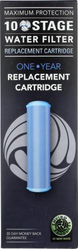 New Wave Enviro Filter 10 Stage Cartridge - 1 Ea (6 Units)