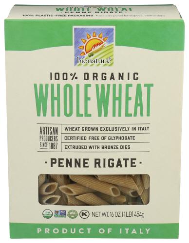 Bionaturae Pasta Ww Penne Rigate Organic - 16 Oz (12 Units)