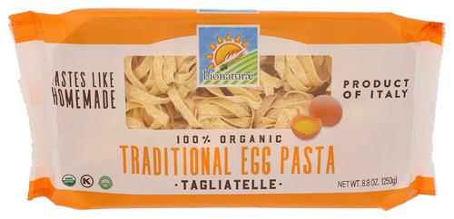 Bionaturae Pasta Egg Tagliatelle Organic - 8.8 Oz (12 Units)