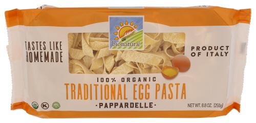 Bionaturae Pasta Egg Pappardelle Organic - 8.8 Oz (12 Units)