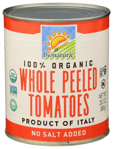 Bionaturae Tomato Whole Peeled Organic - 28.2 Oz (12 Units)