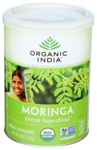Organic India Moringa Powder - 8 Oz (1 Units)